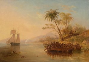 Il salvataggio di William DOyly da John Wilson Carmichael